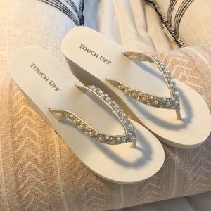 Bridal flip flops